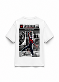 Spider Man Leap Into The Multiverse Premium Oversized T-Shirts | 85FASHIONSTORE