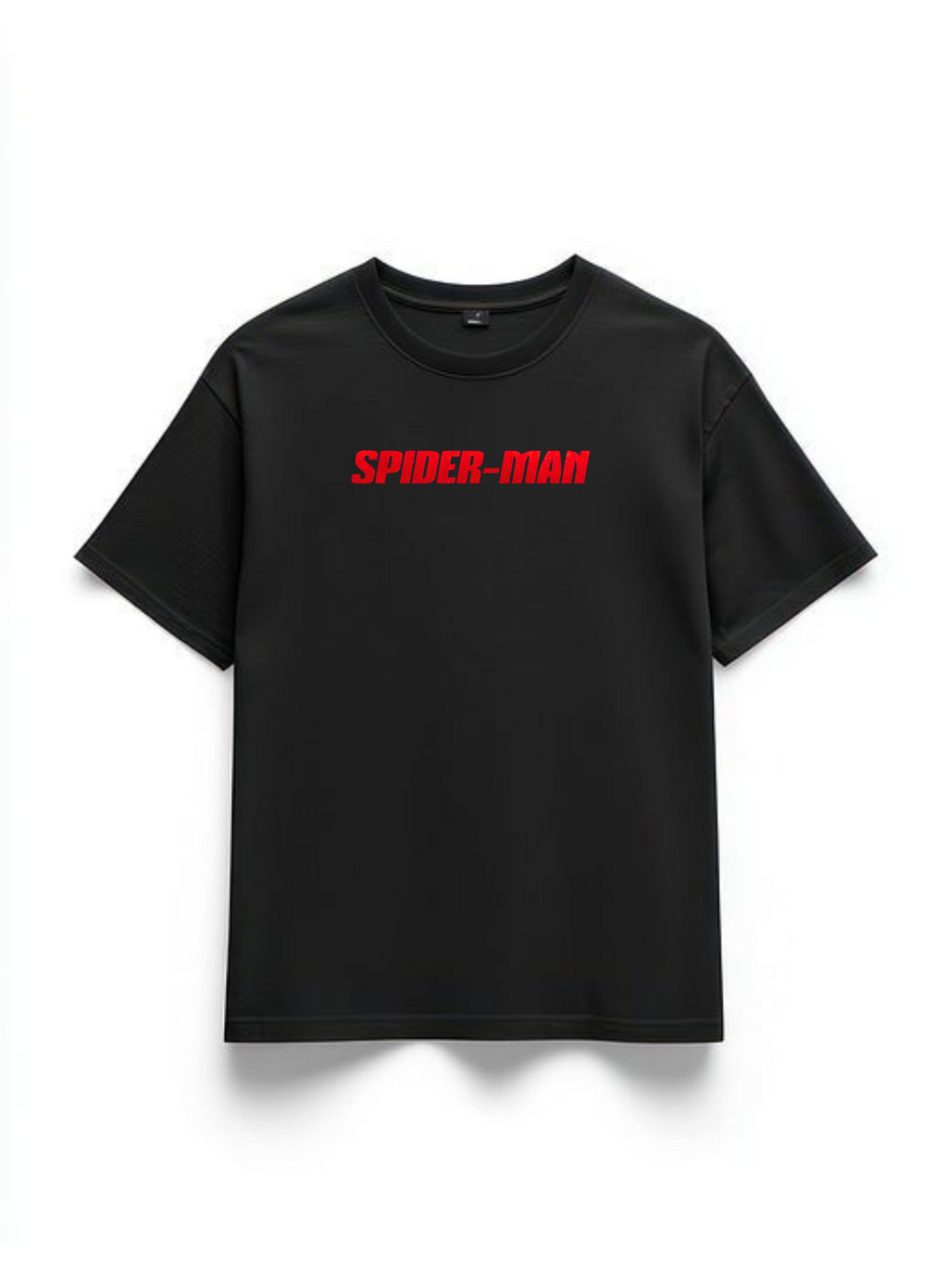 Spider Man Crimson Vigilante Energy Premium Oversized T-Shirts | 85FASHIONSTORE