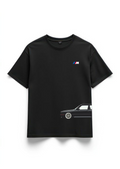 BMW E34 M-Series Heritage Oversized T-Shirt - Black | 85FASHIONSTORE