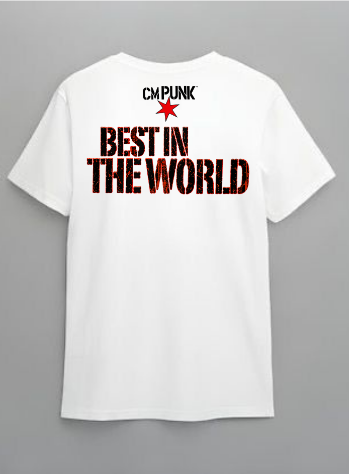 CM Punk: Best in the World Edition Rigular Fit T-Shirt | 85FASHIONSTORE