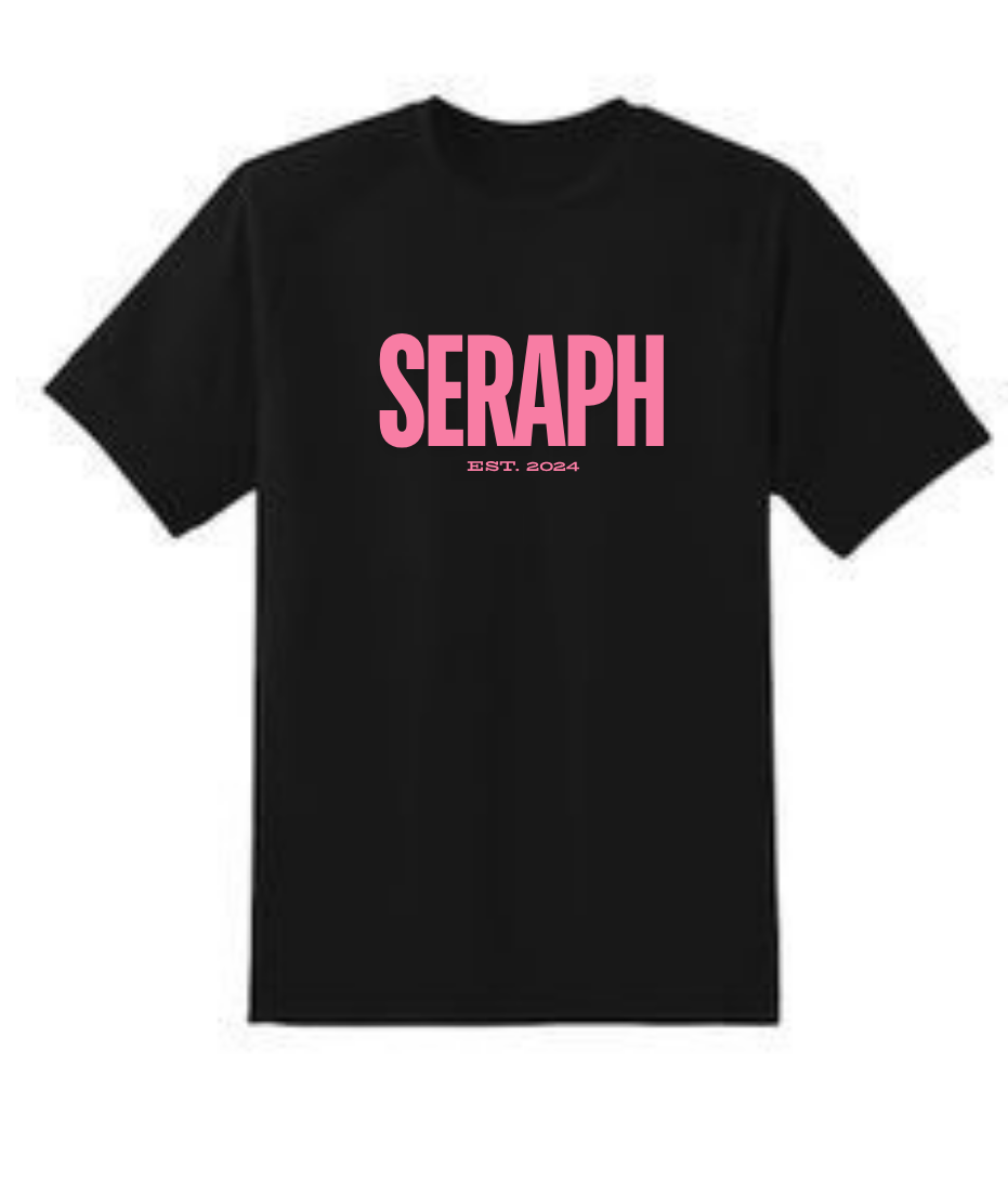 SERAPH Pink Premium Oversized T-Shirts | 85FASHIONSTORE