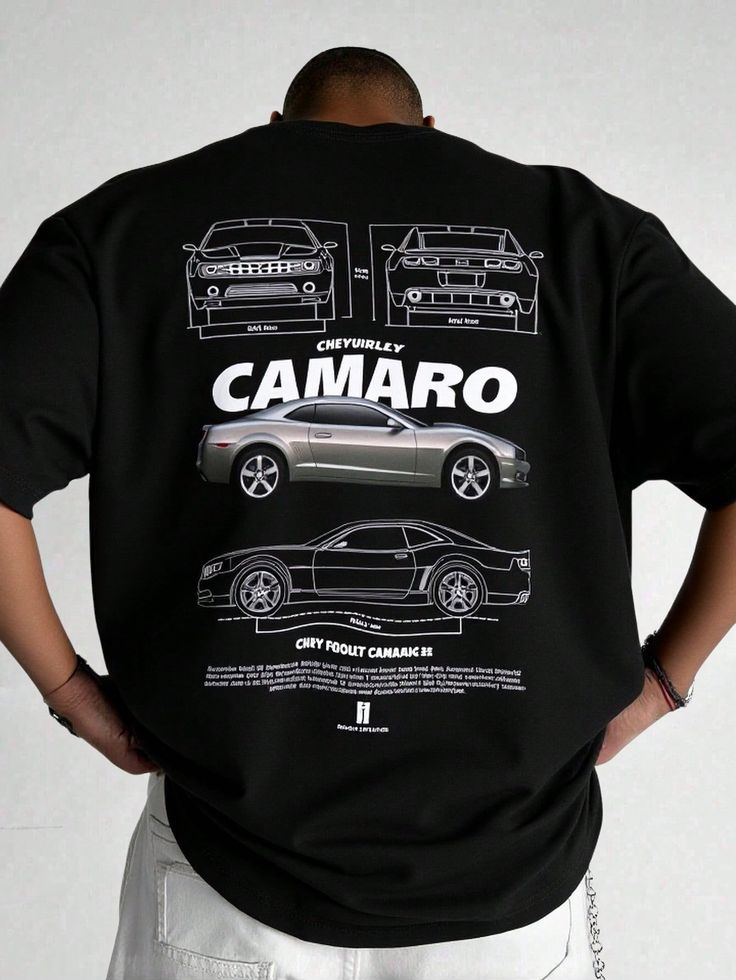 Chevrolet Camaro Oversized T-Shirt | 85FASHIONSTORE