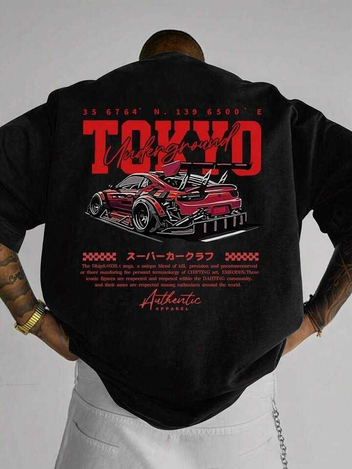 Tokyo Underground JDM Graphic Tee Overzied T-Shirts | 85FASHIONSTORE