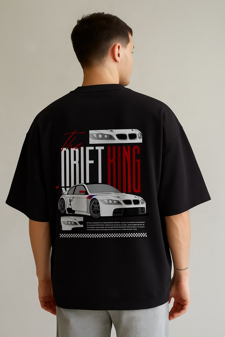 The Drift King Oversized T-Shirt | 85FASHIONSTORE