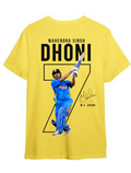 "Thala 7" Premium regular fit Yellow T-Shirt | 85FASHIONSTORE