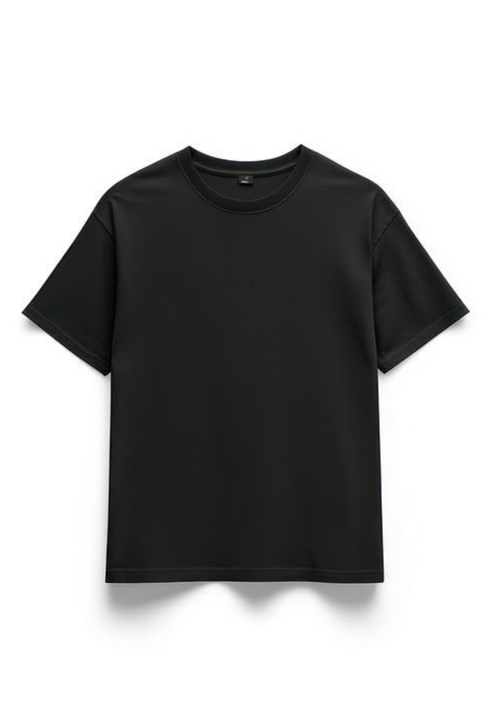Men's "HUMANITY" Floral Skull Oversized Graphic T-Shirt - Black | 85FASHIONSTORE